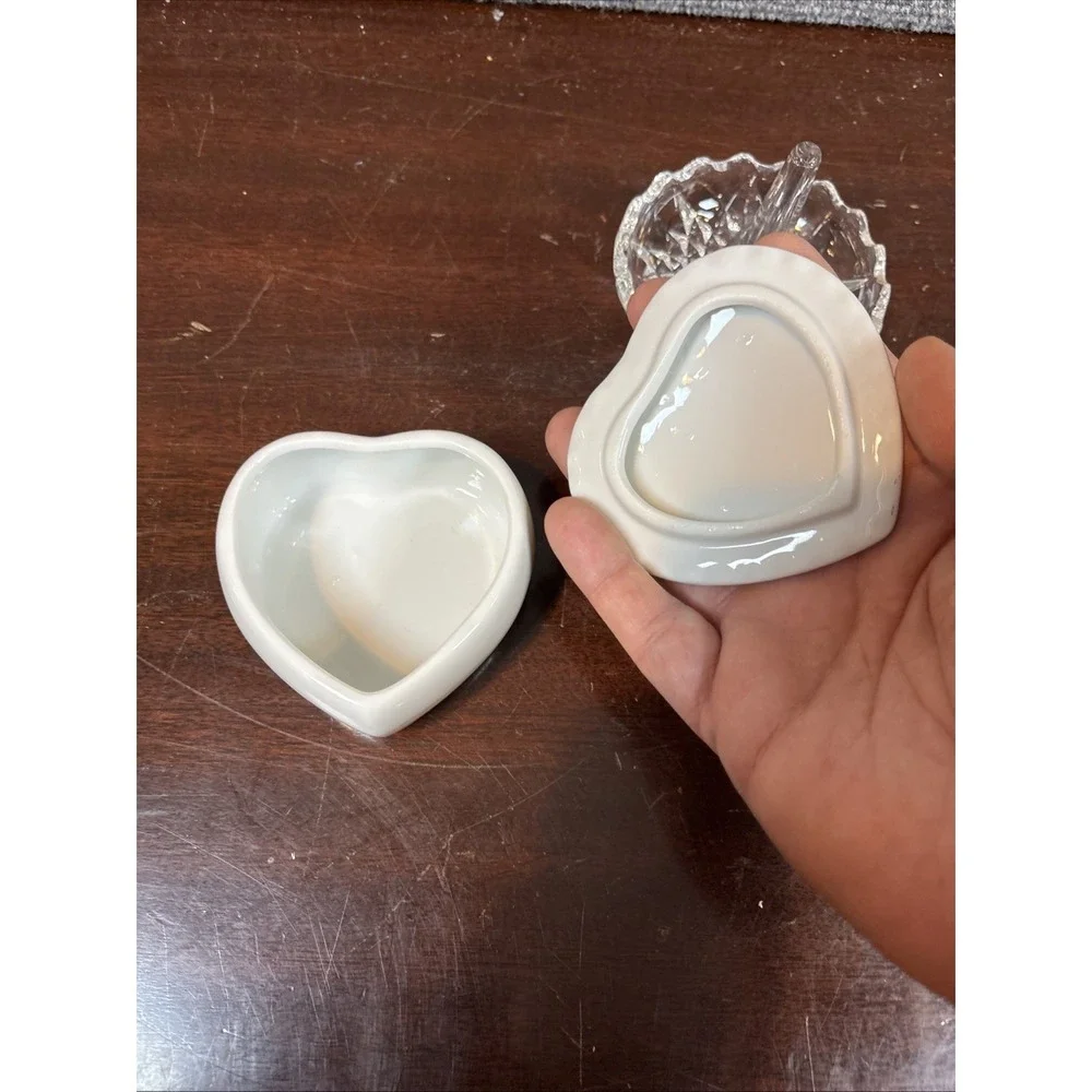 Lot of 3~Trinket Box, Ring Holder‎ and Jewelry Tray